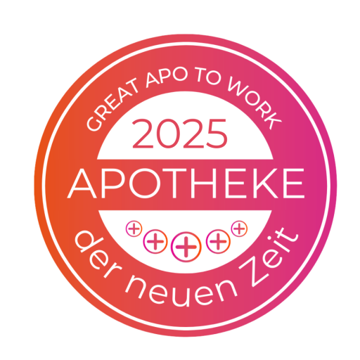 Logo: Great Apo to work Apotheke der neuen Zeit 2025